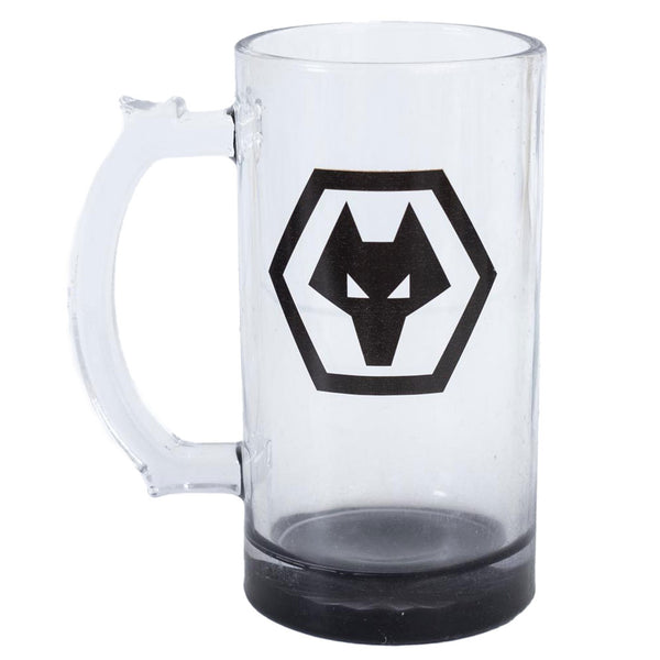 Wolverhampton Wanderers FC Stein Glass Tankard by Football>Premier League>Wolverhampton Wanderers FC