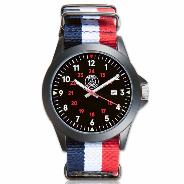 Paris Saint Germain FC Mens Sports Watch by Football>European Leagues>Paris Saint Germain FC