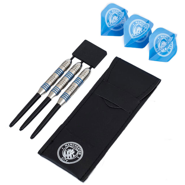 Manchester City FC Darts Set by Football>Premier League>Manchester City FC