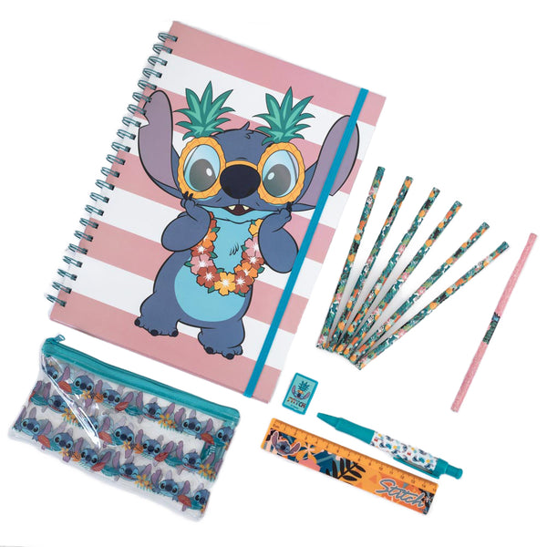 Lilo & Stitch Aloha Hawaii A4 Bumper Stationery Set by Entertainment>Movies>Lilo & Stitch