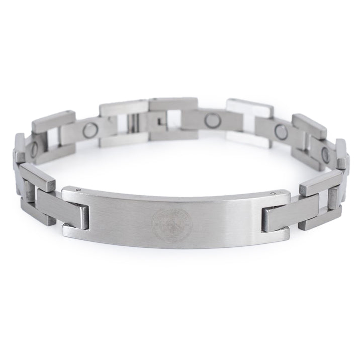 Manchester City FC Engraved Bracelet by Football>Premier League>Manchester City FC