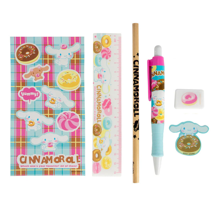 Cinnamoroll 6pc Stationery Set by Entertainment>TV Series>Cinnamoroll