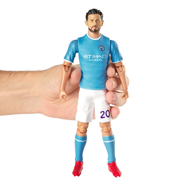 Manchester City FC Bernardo Silva 20cm Action Figure by Football>Premier League>Manchester United FC