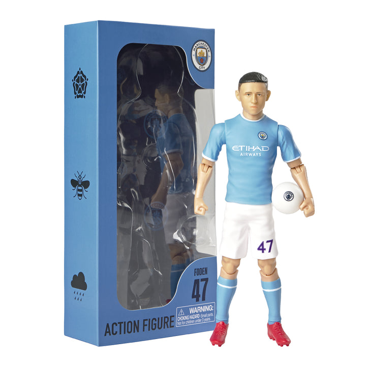 Manchester City FC Foden 20cm Action Figure by Football>Premier League>Manchester United FC