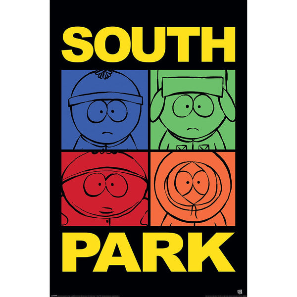 South Park Block Colour Poster 19