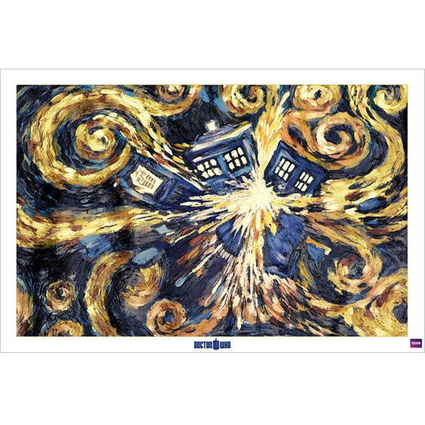 Doctor Who Exploding Tardis Poster 3