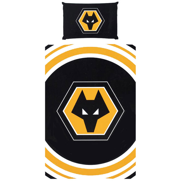 Wolverhampton Wanderers FC Pulse Single Duvet Set