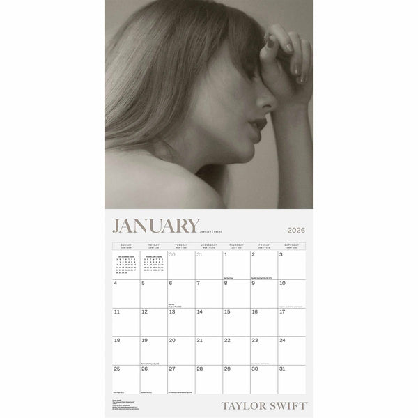 Taylor Swift Square Calendar 2026
