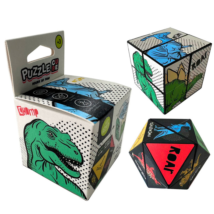 Puzzle Cube Toy - Dinosauria TY955 by Puckator