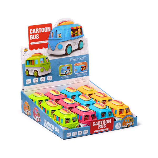 Kids Friction Action Toy - Cartoon Food Truck TY981-0