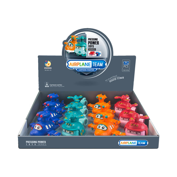 Press & Go Action Toy - Cute Aircraft Action Toy TY997-0