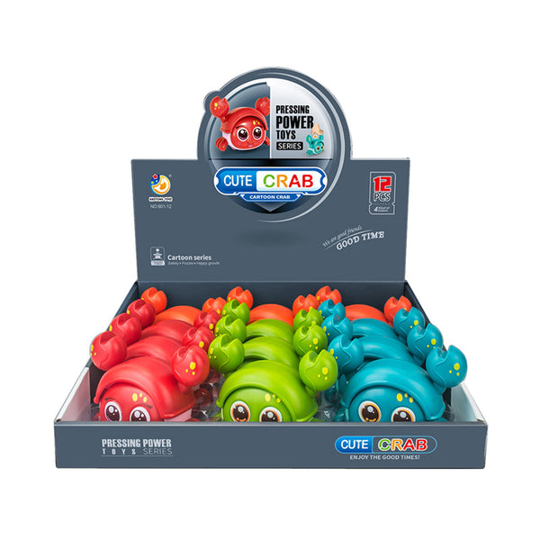 Press & Go Action Toy - Cute Crab Action Toy TY998-0