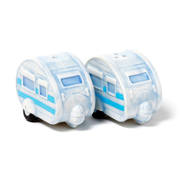 Novelty Ceramic Caravan Salt and Pepper Set VAN03-0