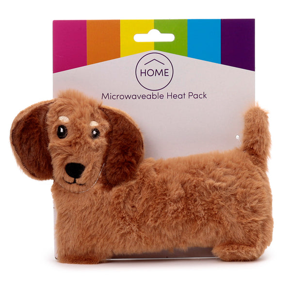 Microwavable Plush Wheat and Lavender Heat Pack - Sausage Dog WARM104 by Puckator