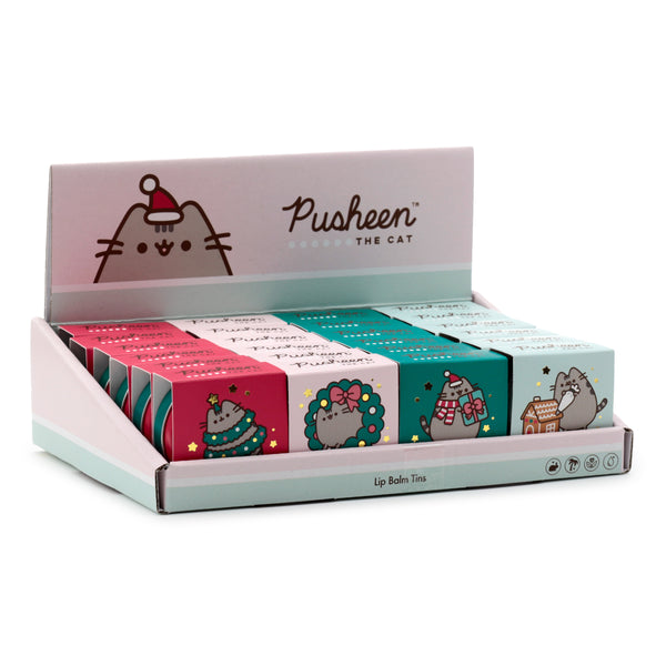 Lip Balm in a Tin - Christmas 2023 Pusheen the Cat XLIP150-0