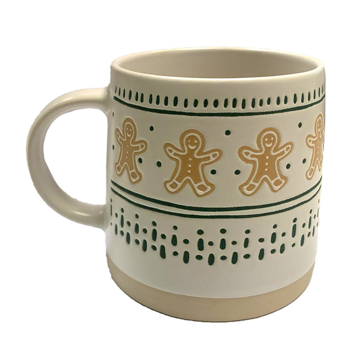 Stoneware Mug - Christmas Gingerbread Man XMUG444-0