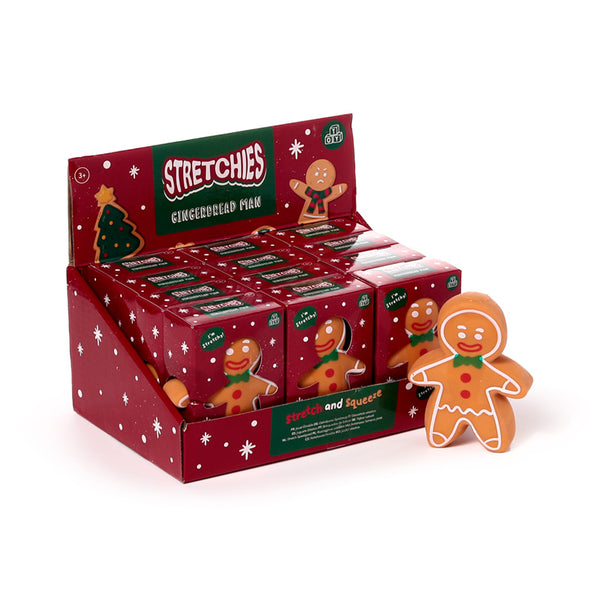 Stretchy Stress/Fidget Toy - Christmas Gingerbread Man XTY974-0