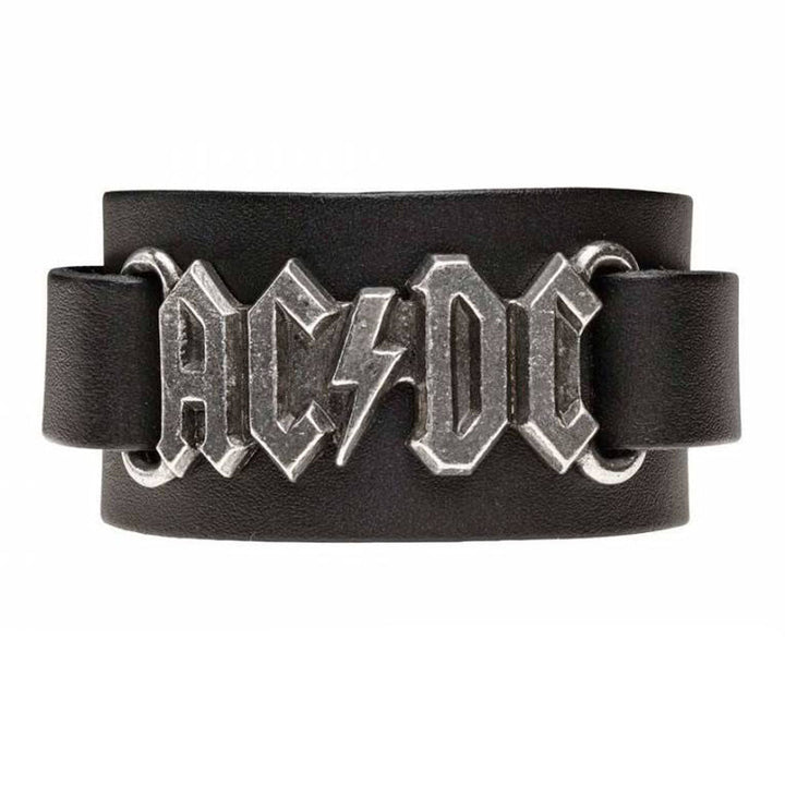 AC/DC: logo Wriststrap Bracelet by Alchemy of England