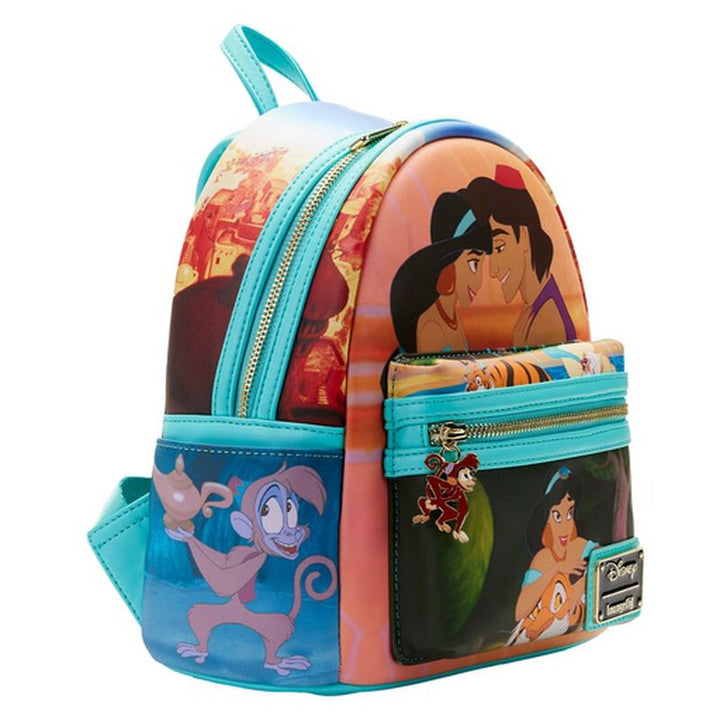 Aladdin Princess Scenes Mini Backpack by Loungefly