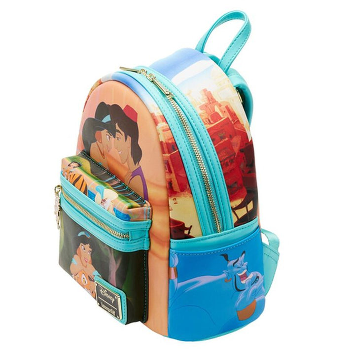 Aladdin Princess Scenes Mini Backpack by Loungefly