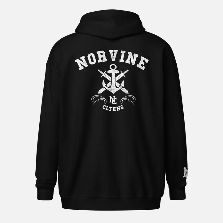 Anchor Heavy Blend Zip Hoodie-5