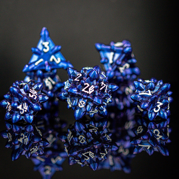 Asteroid Fields Metal Dice Set - Icarus by Misty Mountain Gaming