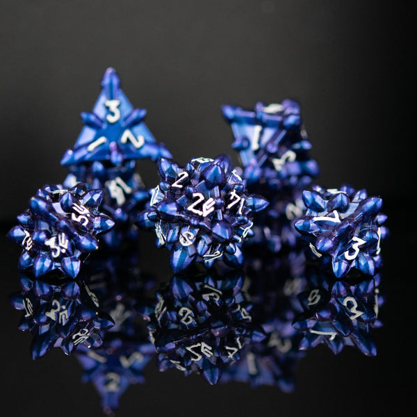 Asteroid Fields Metal Dice Set - Icarus by Misty Mountain Gaming