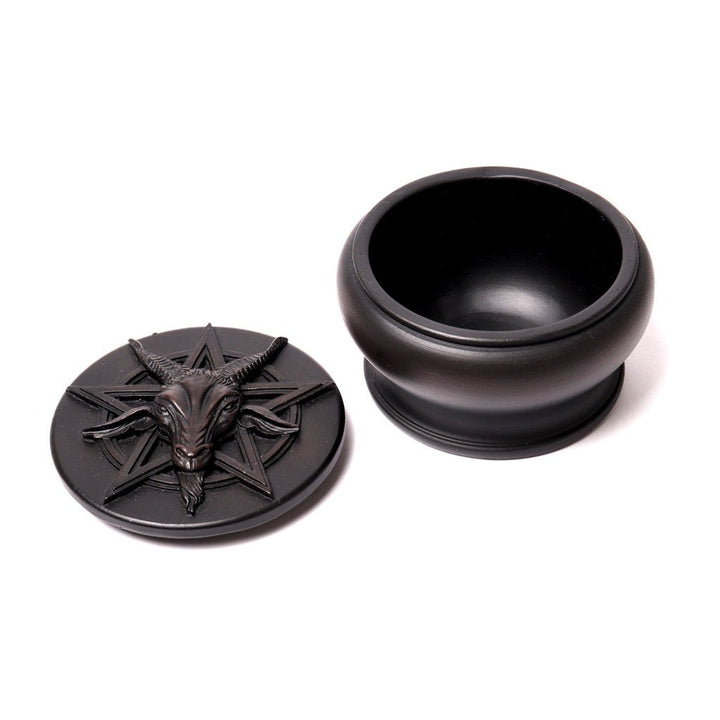 Bahomet Black Trinket Box by Alchemy of England