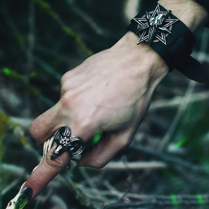 Baphomet Ring by Alchemy of England