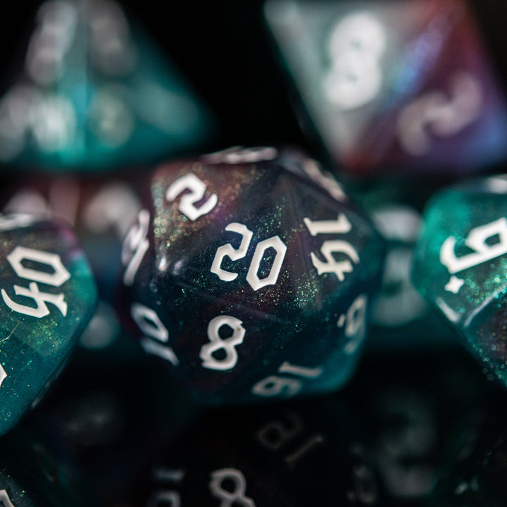 Bard Class Acrylic Dice Set by Misty Mountain Gaming