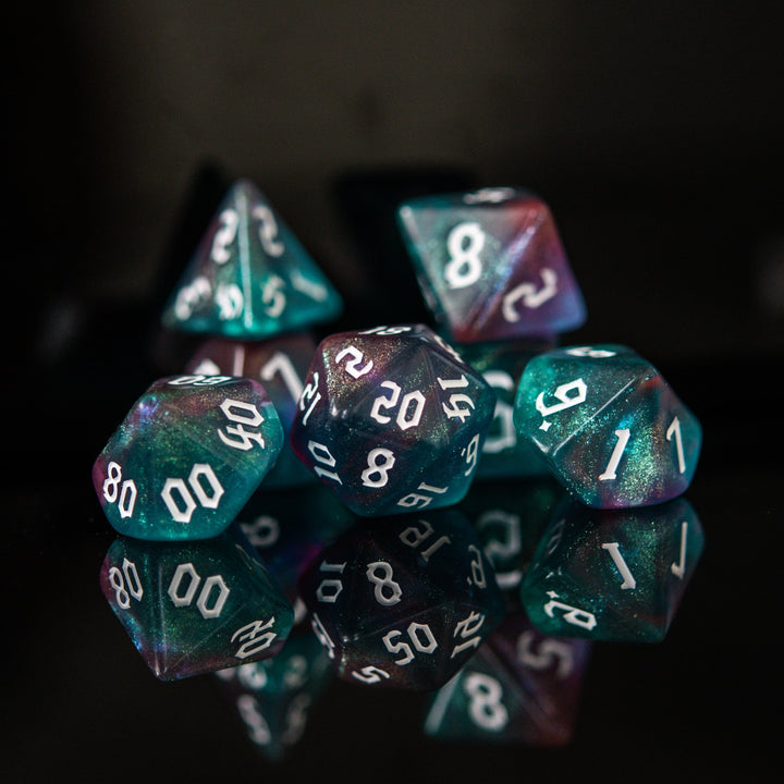 Bard Class Acrylic Dice Set by Misty Mountain Gaming