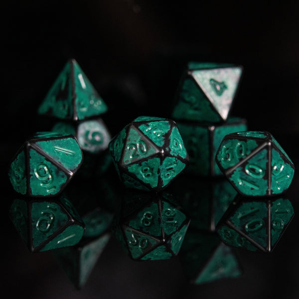 Biohazard Acrylic Dice Set by Misty Mountain Gaming