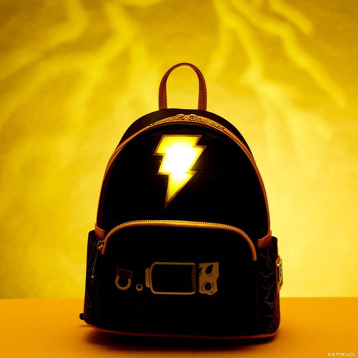 Black Adam Light Up Cosplay Mini Backpack by Loungefly