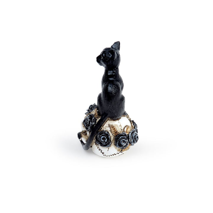 Black Cat Skull Miniature by Alchemy of England