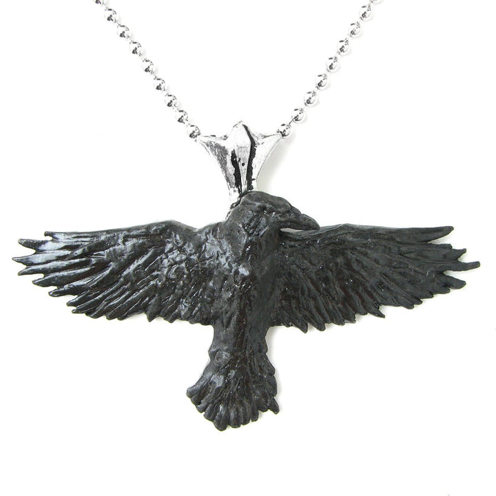 Black Raven Pendant by Alchemy of England