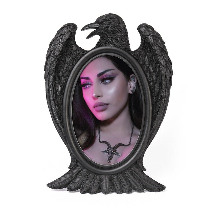 Black Raven Photo Frame by Alchemy of England