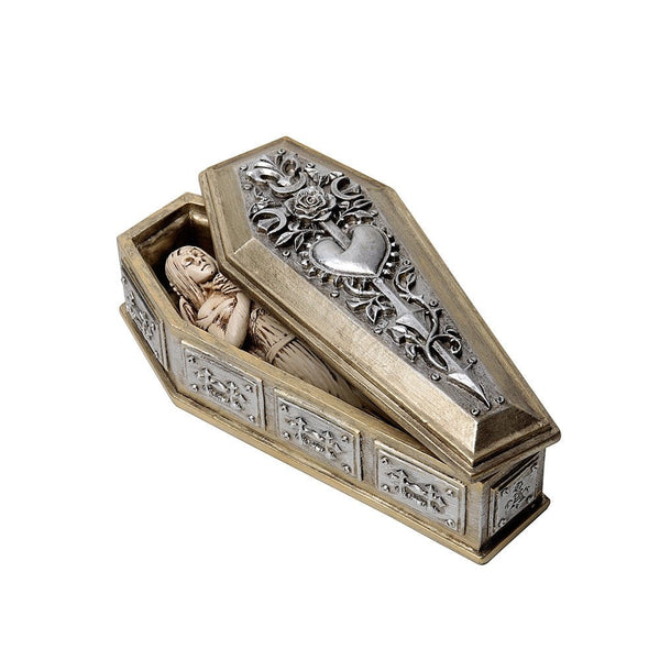 Bride of the Dark Kiss Casket & Figure by Alchemy of England