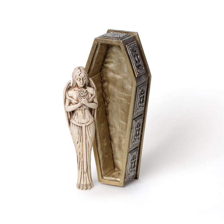 Bride of the Dark Kiss Casket & Figure by Alchemy of England