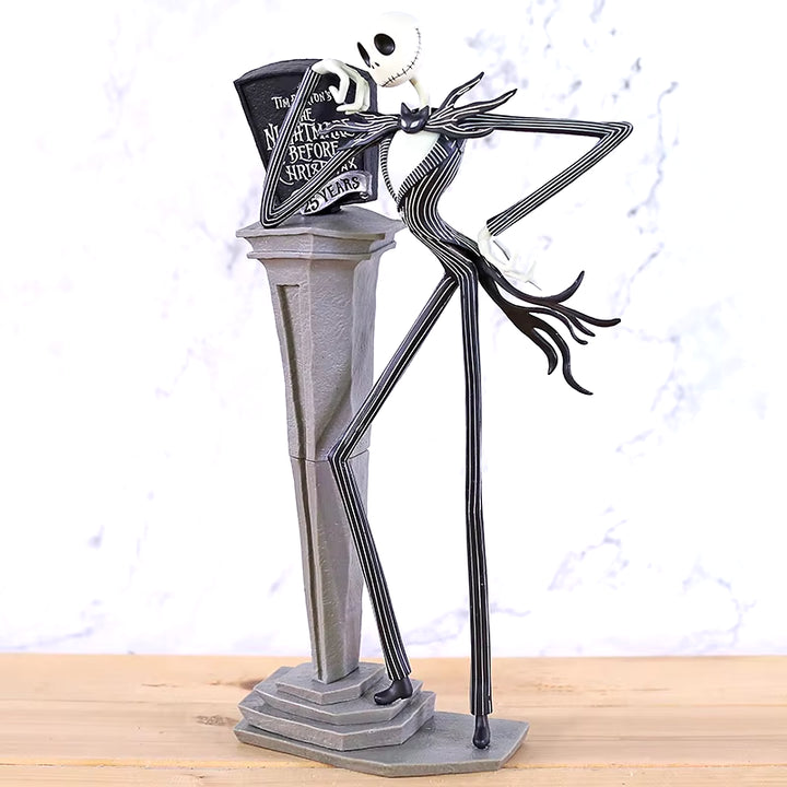 The Nightmare before Christmas 25Th Anniversary Jack Skellington Collectible Figure Model Brinquedo Toy Gift