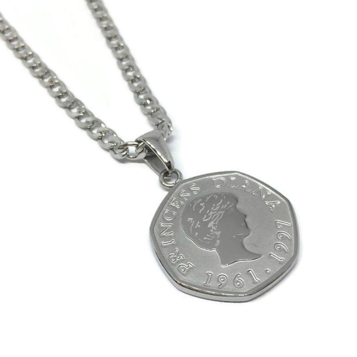 Gifts From The Crypt - Princess Diana 50 Pence Necklace-2