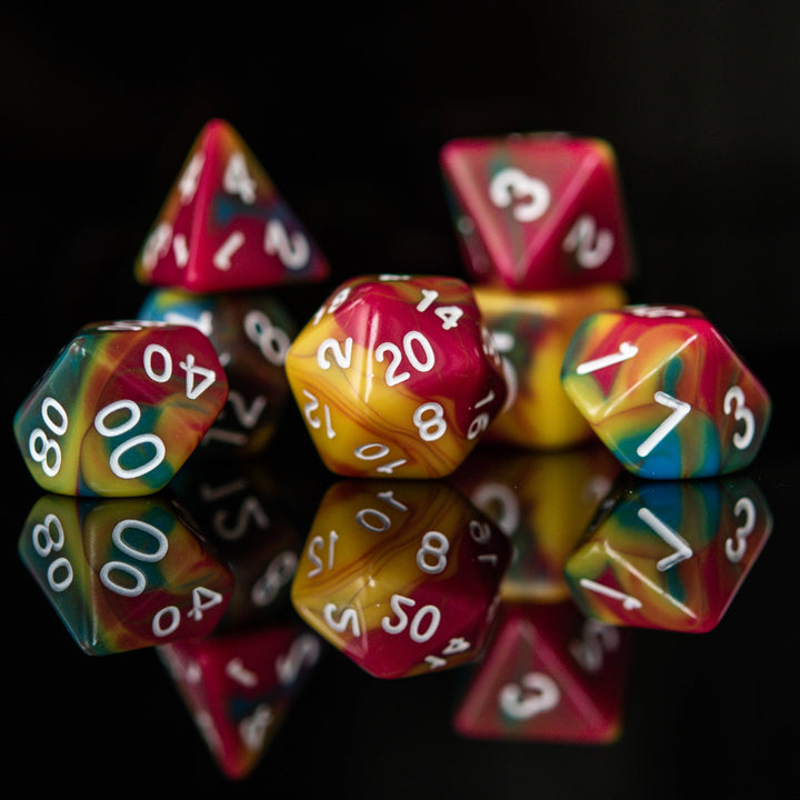 Candy Store Acrylic Dice Set by Misty Mountain Gaming