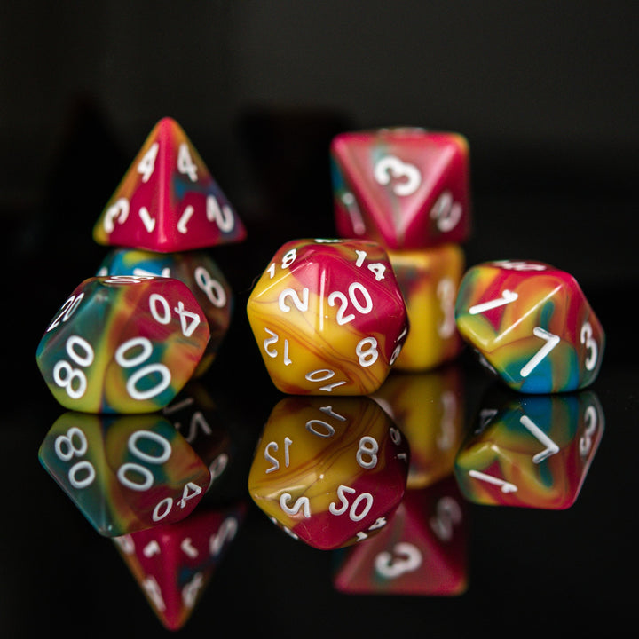 Candy Store Acrylic Dice Set by Misty Mountain Gaming