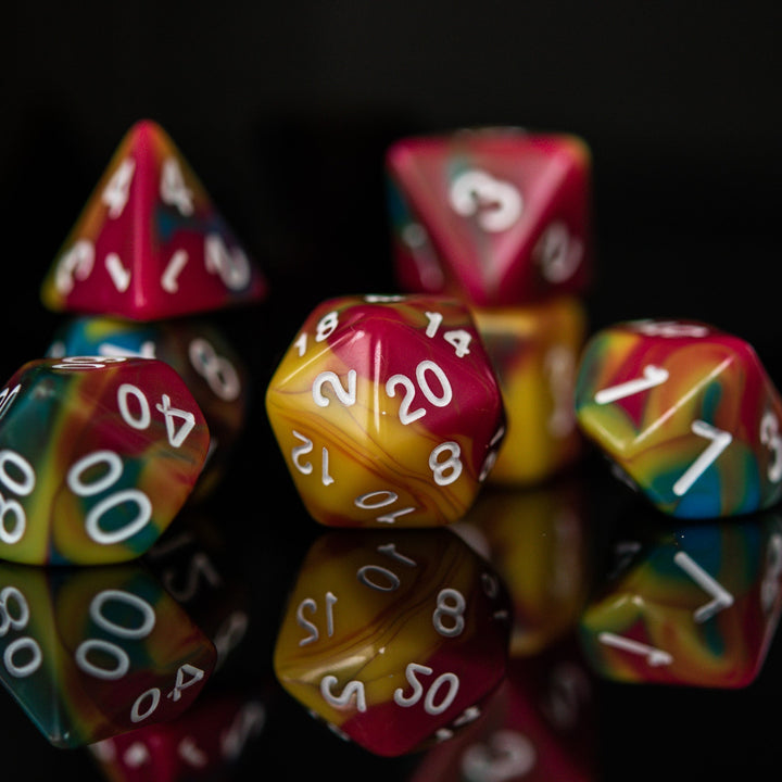 Candy Store Acrylic Dice Set by Misty Mountain Gaming