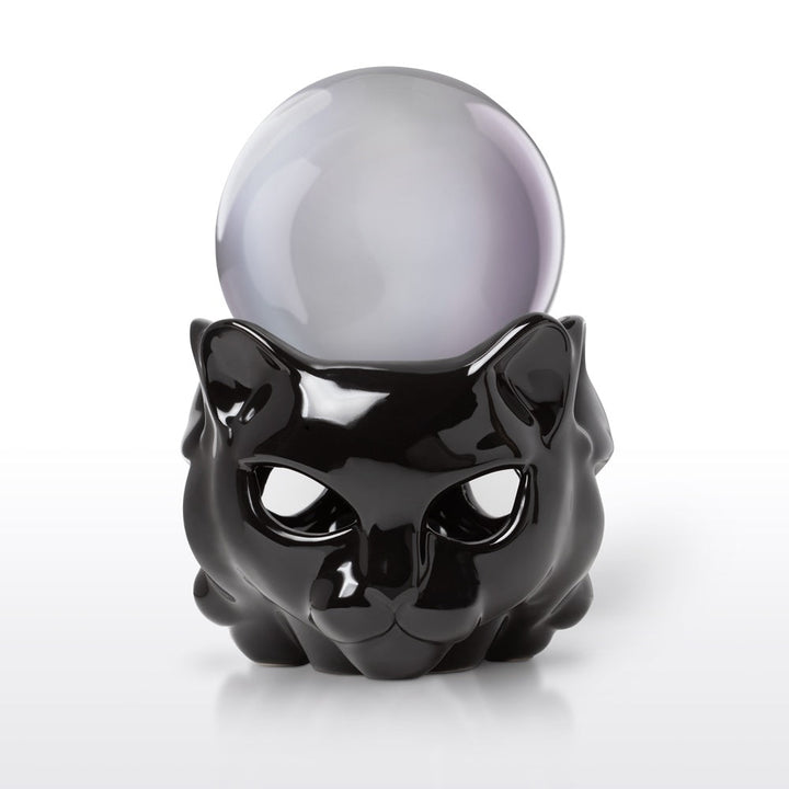 Cat Tealight Mug Warmer/ Crystal Ball Holder by Alchemy of England