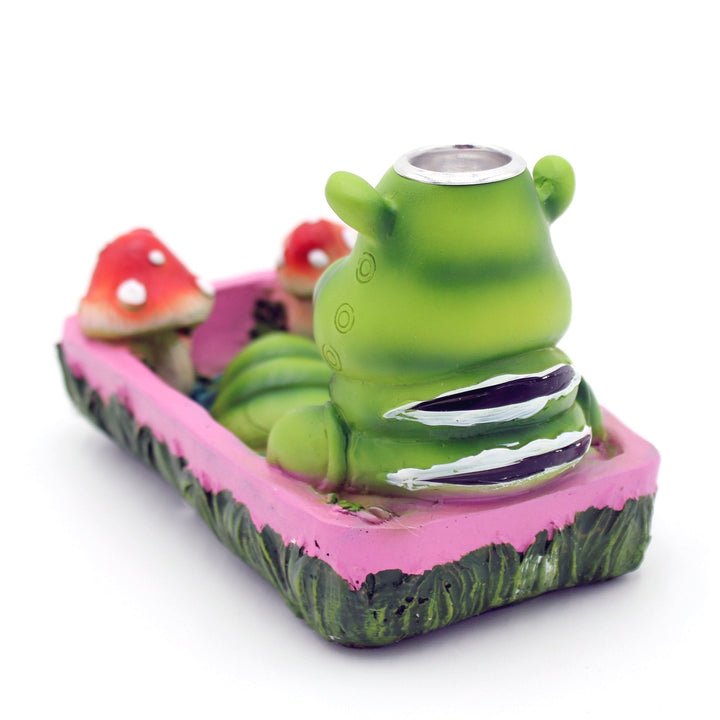 Caterpillar Back Flow Incense Burner by Fantasy Gifts