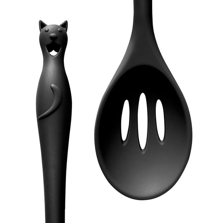 Cat's Kitchen Slotted Spoon by Alchemy of England