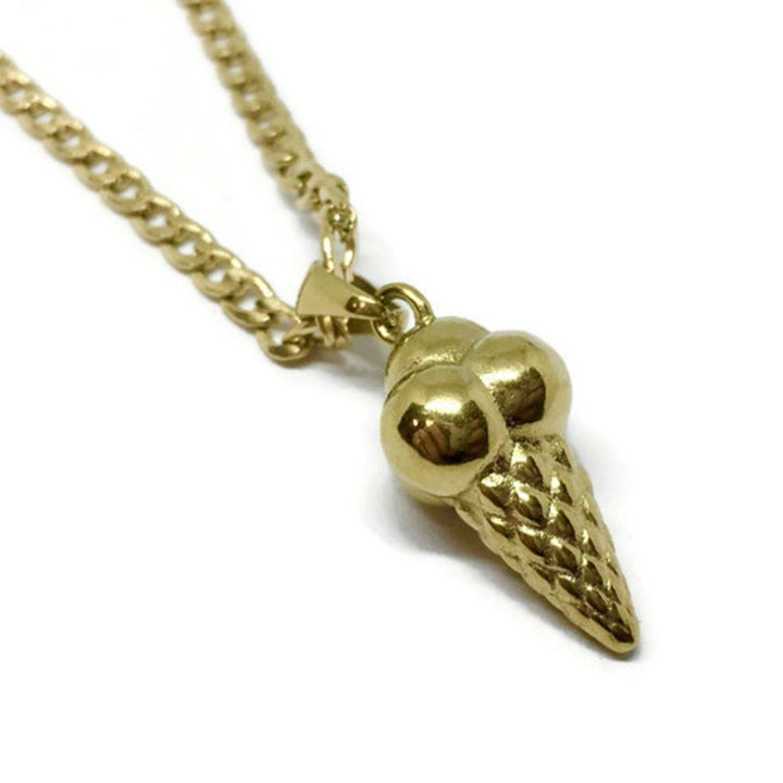 Gifts From The Crypt - Ice Cream Cone Necklace-3