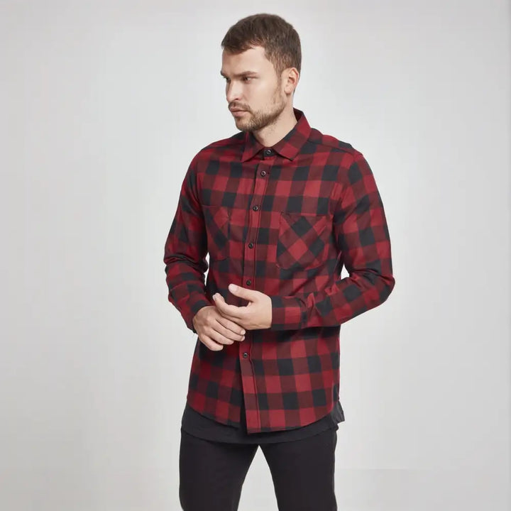 Checked Flanell Shirt-1