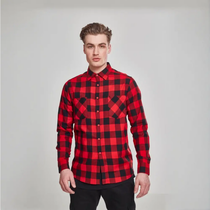 Checked Flanell Shirt-3