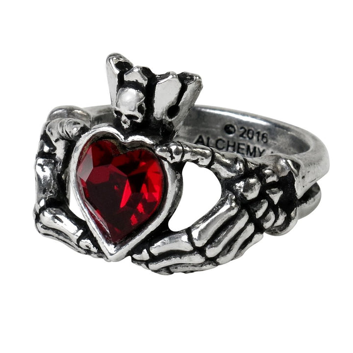 Claddagh By Night Ring by Alchemy of England